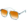 011 Light Blue Frame/Gradient Brown Lens