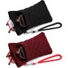 Linen-(black+red)