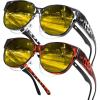 Yellow Leopard Frame + Grey Leopard Frame