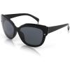 001 Bright Black Frame/ Black Gray Lens