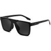 Black Frame Black Gray Lens