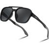 Black Framed and Dark Grey Lens