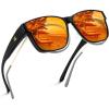 Matte Black Frame - Red Lens