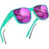 Matte Green Frame - Purple Lens