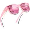 Matte Pink Frame - Pink Lens