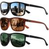 Black/Sliver+matte Brown/Brown+matte Black/Green