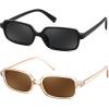 2pack=black+champagne/Brown