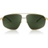 001 Gold Frame/Dark Green Lens