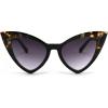 001 Black Leopard Frame/Grey Gradient Lens