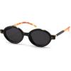 201 Black Leopard Frame & Grey