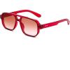 Red Frame Gradient Tea Lens