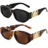 2 Pack Black+brown