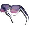 Gradual Navy Frame & Gradual Purple Lens