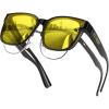 Yellow Lens - Black Frame
