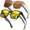Z2pack (Black Frame & Yellow Lens + Champagne Frame & Tea)