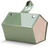 imageFEISEDY Sunglasses Organizer 5 Slots Travel Glasses CaseHanging Eyewear Holder Fashionable PU Leather Eyeglass Case B0087003 Green