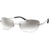 002 Silver Frame | Clear Silver Lens