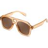 Brown Transparent Frame/Brown Lens