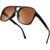 Polarized Black Frame Brown Lens