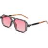 004 Gray Frame & Pink Lens
