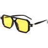 014 Black Frame & Bright Yellow Lens