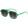 020 Transparent Green & Gradient Grey Lens