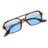 Leopard Frame/Blue Lens