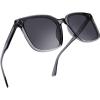 002 Transparent Grey Frame & Grey Lens