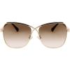 Golden Frame & Gradual Brown Lens