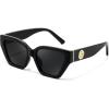 Black Frame & Grey Lens