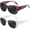 Purple Leopard & White