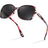 Floral Frame & Grey Lens