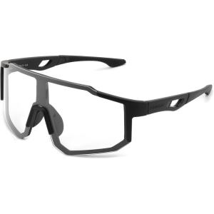 FEISEDY Sports Sunglasses for Men, Women and Teens – Baseball, Biking, Cycling UV400 Protection B2388(012 Transparent)