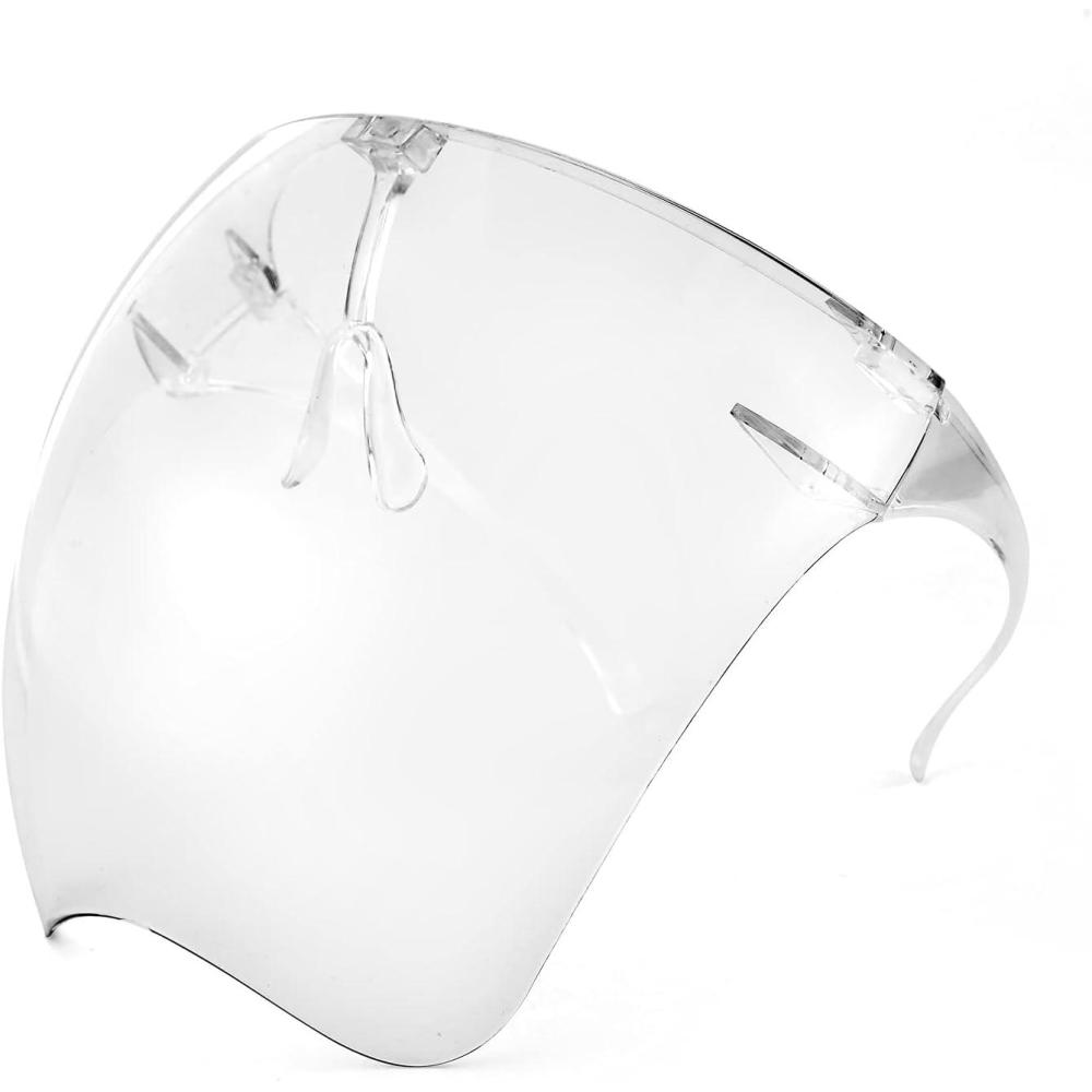 imageFEISEDY Full Cover Face Visor Protective Glasses Mirror Shield Sunglasses Anti Fog B2781008 Clear Frame
