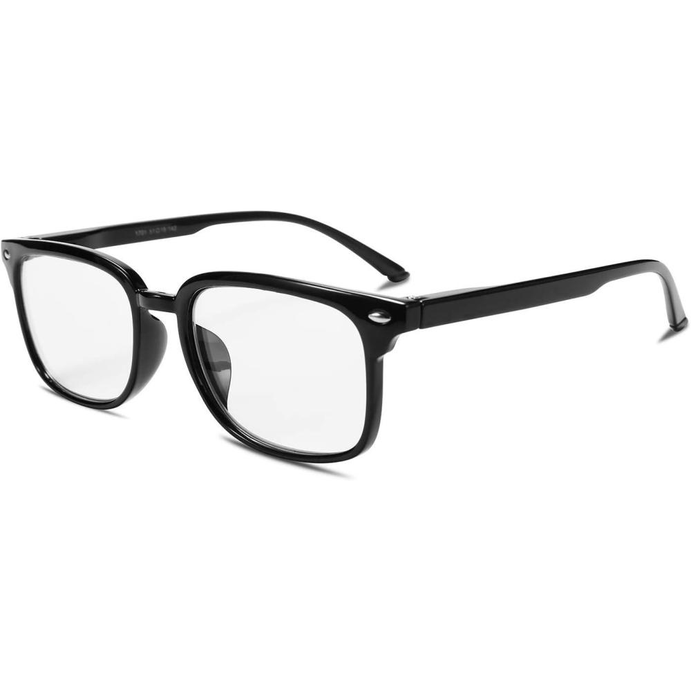 imageFEISEDY Progressive Multifocal Reading Glasses Blue Light Blocking Reader Glasses TR90 Frame Women Men B2497Black