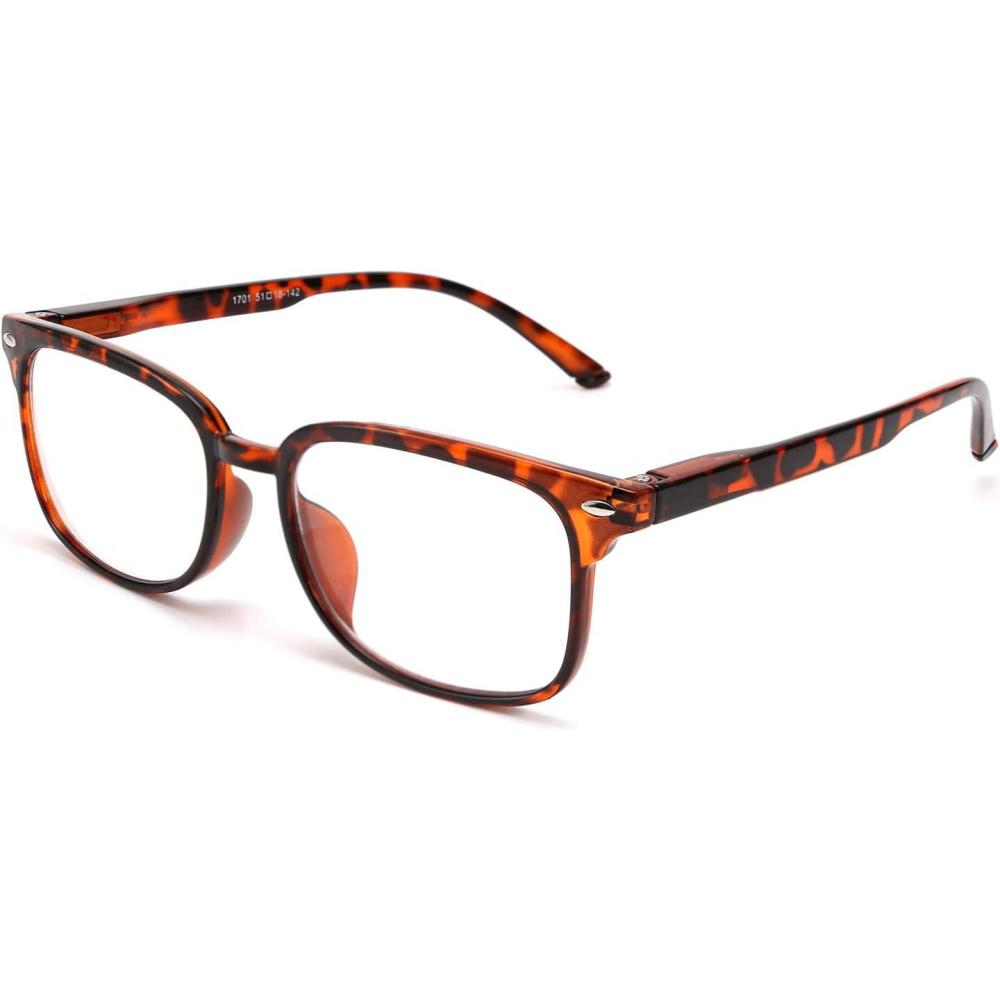 imageFEISEDY Progressive Multifocal Reading Glasses Blue Light Blocking Reader Glasses TR90 Frame Women Men B2497Leopard
