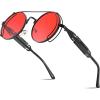 Black Frame With Red Lens and Black Leg