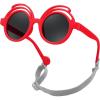 Red Frame | Grey Lens