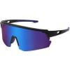 Black Frame & Blue Mirror Lens