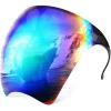 001 Black Green Rainbow Mirror
