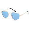 013 Gold Frame/Blue Lens/Gold Temples