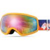Orange Frame & Red Mirrored Lens (Vlt 11%)