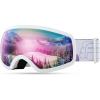 White Frame & Purple Mirrored Lens (Vlt 11%)