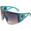 Transparent Blue Frame & Blue-yellow Lens