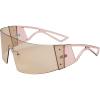 Transparent Tea Frame/Champagne Lens