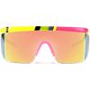 002 Yellow Frame Yellow Mirrored Lens
