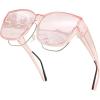 Pink Frame & Pink Mirrored Lens