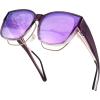 Purple Frame & Purple Mirrored Lens