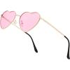 003 Gold Frame/Pink Lens
