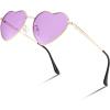010 Gold Frame/Purple Lens